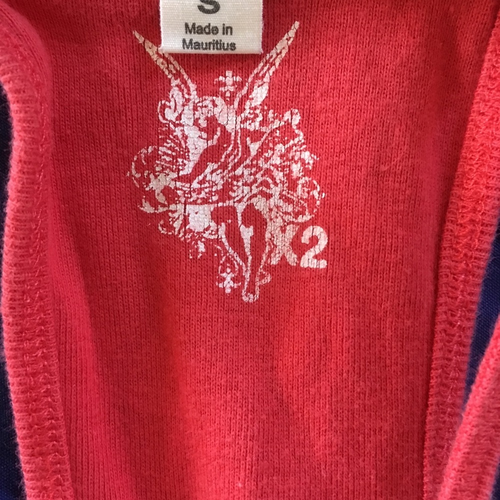 Tank Top Racer Back Red T-Shirt - Picture 3 of 3